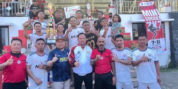 Libas Pers Minut 3-1, Tim Polres Kotamobagu NKRI FC Pertahankan Piala Wali Kota Manado