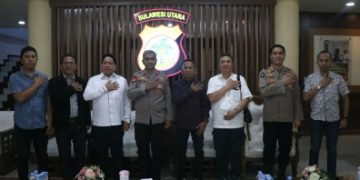 Tingkatkan Kemitraan dan Sinergitas, Kapolda Sulut Terima Kunjungan Pengurus PWI