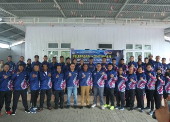 Lepas Kontingen Boltim, Sachrul: Maksimalkan Potensi Kita di Porprov XI Sulut