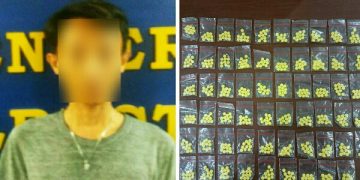 Diduga akan Mengedarkan Obat Keras di Jalan Samrat, Pria ini Diamankan Polresta Manado