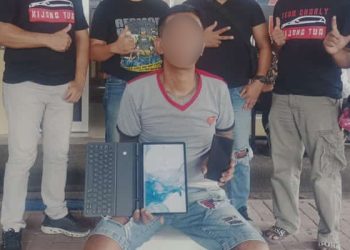 Tim Resmob Polresta Manado Amankan Terduga Pelaku Pencurian di Jalan Pumorow Banjer