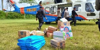 Polri Jangkau Tempat Terisolir untuk Berikan Pasokan Kebutuhan Pokok