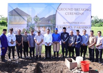 Bupati Sachrul Hadiri Peletakan Batu Pertama Hotel Eastern Paradise
