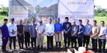 Bupati Sachrul Hadiri Peletakan Batu Pertama Hotel Eastern Paradise
