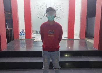 Tim Buser Polres Tomohon Amankan Pelaku Penganiayaan dengan Gunting di Kolongan