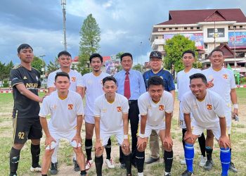 NKRI FC Amankan Tiket Semifinal Mini Soccer Antar Wartawan Se-Sulut
