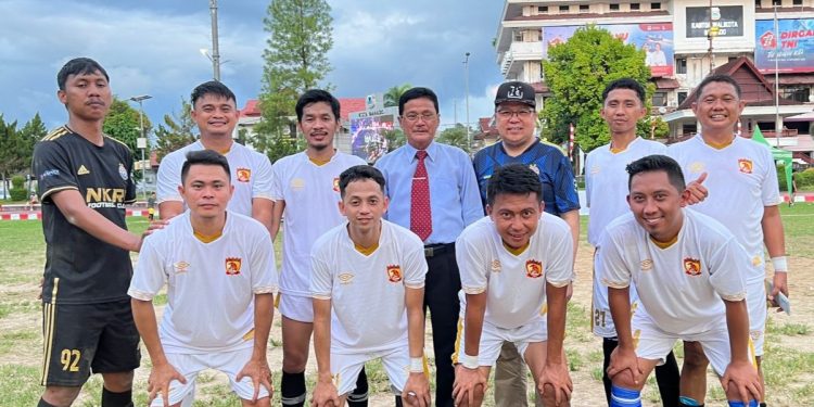 NKRI FC Amankan Tiket Semifinal Mini Soccer Antar Wartawan Se-Sulut