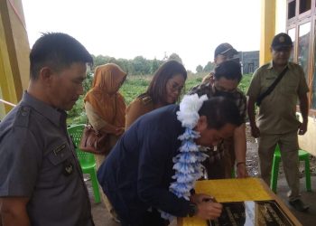 Bupati Boltim Resmikan Gedung Serba Guna Matuari Bongkudai Selatan