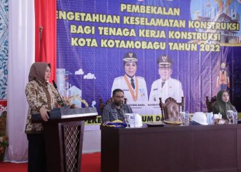 Wali Kota Kotamobagu Buka Pembekalan Keselamatan Kontuksi