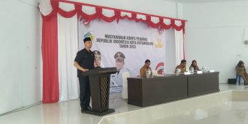 Sofyan Mokoginta Nahkodai Korps Pegawai RI Kotamobagu Periode 2022-2027