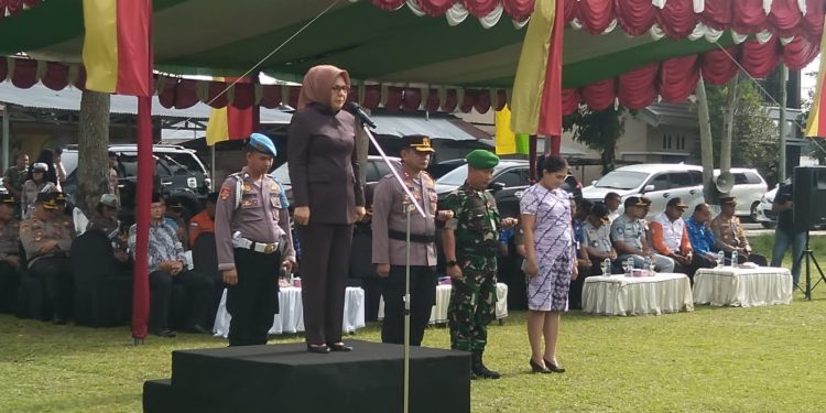 Wali Kota Kotamobagu Irup Apel Gelar Pasukan Operasi Lilin