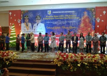 Pemkot Kotamobagu Gelar Peryaaan Natal Bersama ASN Dan THL