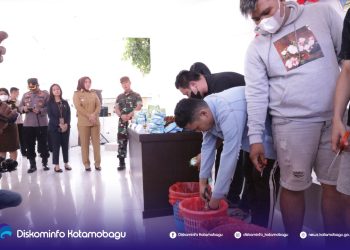 Wali Kota Tatong Bara Hadiri Pemusnahan Obat yang Disita BPOM Manado
