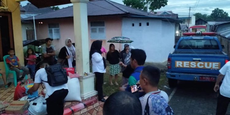 Korban Musibah Kebakaran Langsung Terima Bantuan dari Pemkot Kotamobagu
