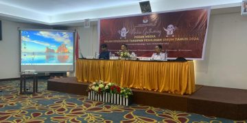 Bahas Tahapan Pemilu, KPU Bolmong Gelar Media Gathering