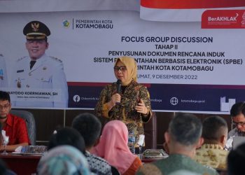 Tatong Bara Buka FGD Tahap Akhir Dokumen Rencana Induk SPBE Kotamobagu