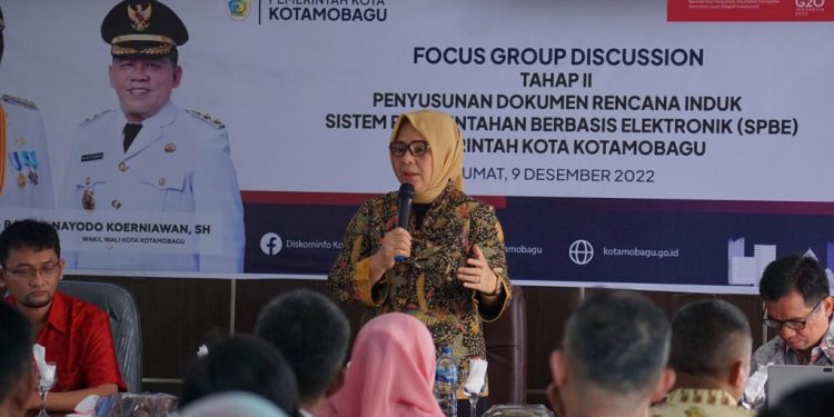 Tatong Bara Buka FGD Tahap Akhir Dokumen Rencana Induk SPBE Kotamobagu