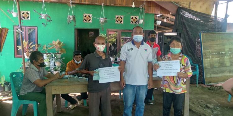 98 KPM Desa Dodap Mikasa Terima BLT DD Triwulan I