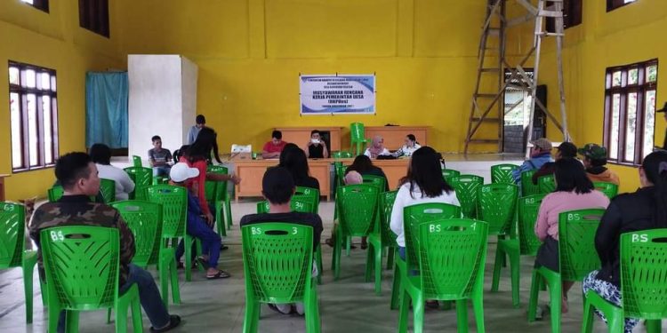 Pemdes Bongkudai Selatan Gelar Musdes RKPDes 2023