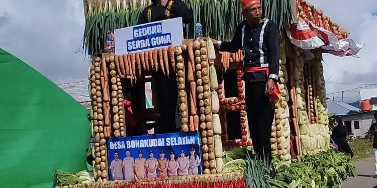 Pemdes Bongkudai Selatan Turut Meriahkan Mooat Horti and Culture Festival 2022