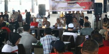 Kapolda Sulut Hadiri Jumat Curhat dan ‘Blusukan’ di Pasar Bersehati Manado, Cek Harga Pangan Jelang Nataru