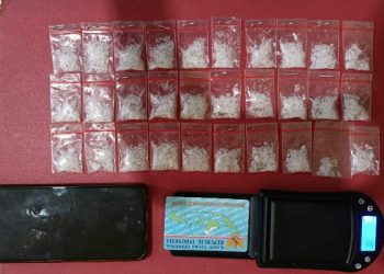 Simpan 30 Paket Sabu, Honorer ini Diamankan Satuan Resnarkoba Polresta Manado