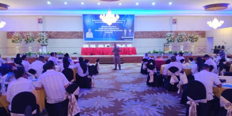 Dinas PMD Boltim Gelar Bimtek Peningkatan Kapasitas BPD