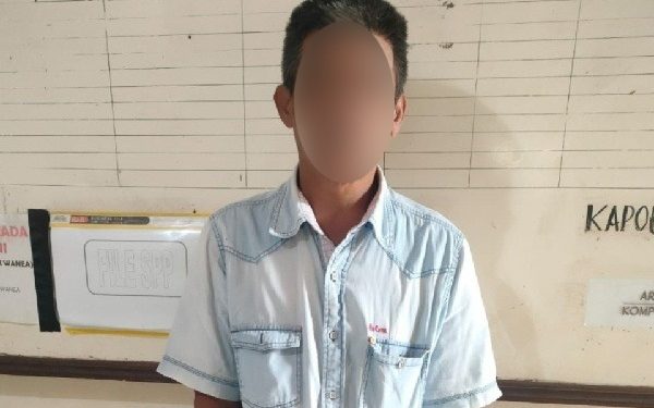 Polresta Manado Amankan Terduga Pelaku Penganiayaan Terhadap Sesama Sopir Angkot