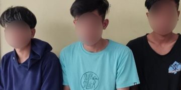 Tim Resmob Polresta Manado Amankan Tiga Terduga Pelaku Penganiayaan di Kalasey Satu