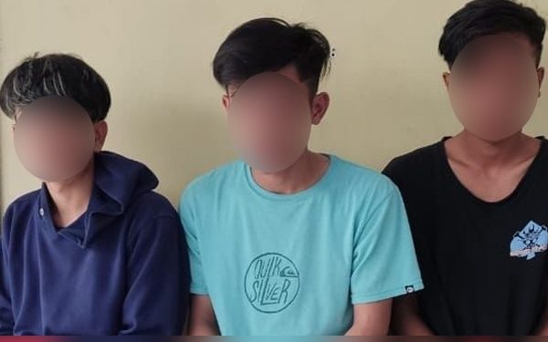 Tim Resmob Polresta Manado Amankan Tiga Terduga Pelaku Penganiayaan di Kalasey Satu