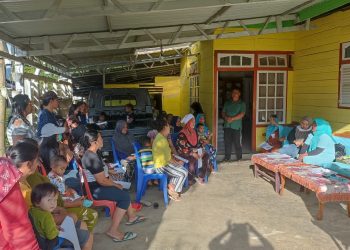 Pemdes Mooat Salurkan BLT DD Juli dan September