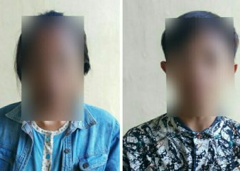 Tim Resmob Polsek Aertembaga Amankan 2 Terduga Pelaku Pencurian di Winenet Dua