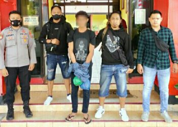 Ditangkap di Banggai, Terduga Pelaku Penculikan dan Pencabulan Diamankan di Polres Bitung
