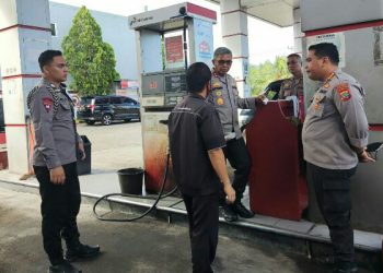 Kapolda Sulut Sidak Sejumlah SPBU di Kota Manado