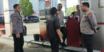 Kapolda Sulut Sidak Sejumlah SPBU di Kota Manado