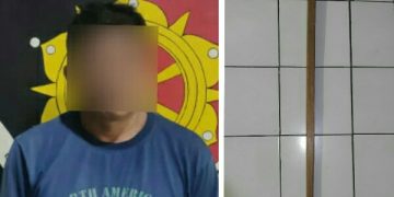 Selisih Paham dan Pukul Tetangga Pakai Sebatang Kayu, IP Diamankan Tim Resmob Polres Bitung