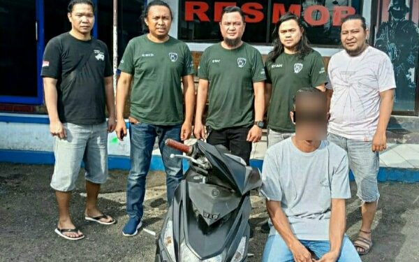 Diduga Lakukan Curanmor di Kotamobagu, Pria Asal Lolak ini Diamankan Polisi