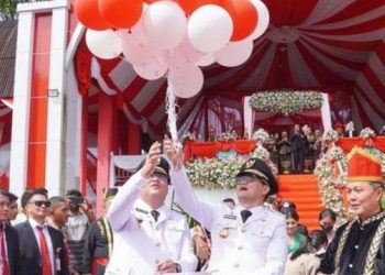 Dipimpin Joune Ganda Pemerintahan JGKWL Gelar Upacara HUT Minut ke 19 untuk Kedua Kalinya