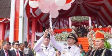 Dipimpin Joune Ganda Pemerintahan JGKWL Gelar Upacara HUT Minut ke 19 untuk Kedua Kalinya