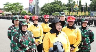 Gelar Diklat Integrasi, Kasepolwan Harapkan Wanita TNI-Polri Bersatu Jadi Pemersatu Bangsa