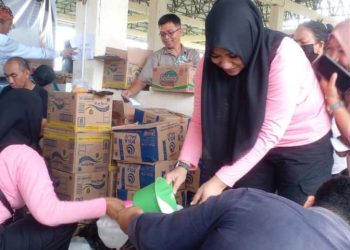 Pemkab Boltim dan TPP PKK Gelar Pasar Murah