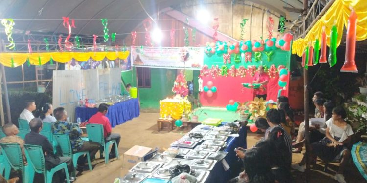 Pemdes Dodap Mikasa Gelar Ibadah Pra Natal 2022