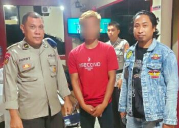 Terduga Pelaku Penikaman di Atas Kapal Penangkap Ikan, Diamankan Tim Resmob Polres Bitung