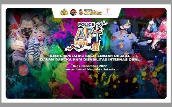 Bentuk Kepedulian Polri Terhadap Penyandang Disabilitas dan Seniman Jalanan