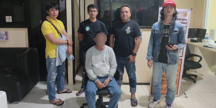 Tim Resmob Polresta Manado Amankan Pelaku Kekerasan Terhadap Bocah Berumur Tujuh Tahun di Paal Dua