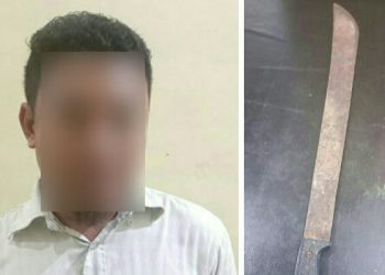 Ancam Mertua Pakai Parang, MA Diringkus Resmob Polsek Maesa
