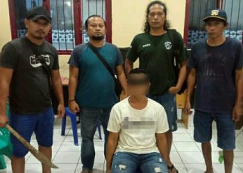 Ancam IRT dengan Pedang Samurai di Pasar Genggulang, RM Dibekuk Polisi
