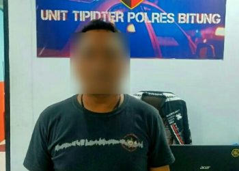 Terduga Pelaku KDRT di Tewaan, Diamankan Tim Resmob Polres Bitung