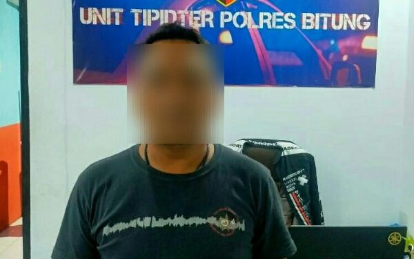 Terduga Pelaku KDRT di Tewaan, Diamankan Tim Resmob Polres Bitung