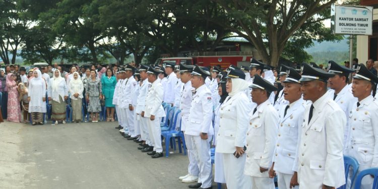 Masa Jabatan Berakhir, Bupati Boltim Lantik 58 Pj Sangadi